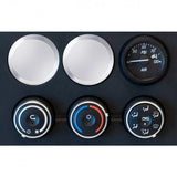 Freightliner Cascadia 2-1/2" Chrome Gauge Blank