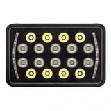 6" x 4" Rectangular 18 LED High/Low Beam Headlight