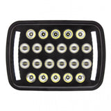 5" x 7" Rectangular 22 LED High/Low Beam Headlight