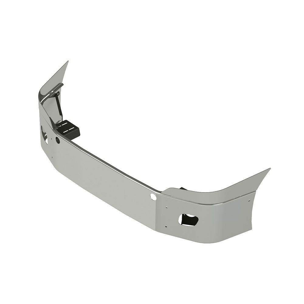 Freightliner Cascadia 2008-2017 Set Back 16" Chrome Bumper with Extensions