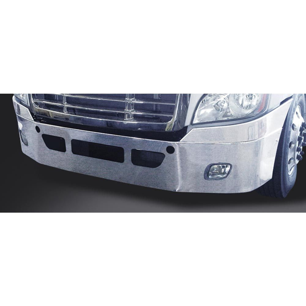 Freightliner Cascadia 14" Set Back Chrome Bumper