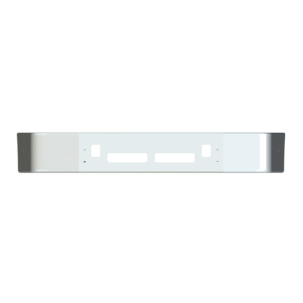 Volvo VNL 14" Set Back Chrome Bumper with Cutouts