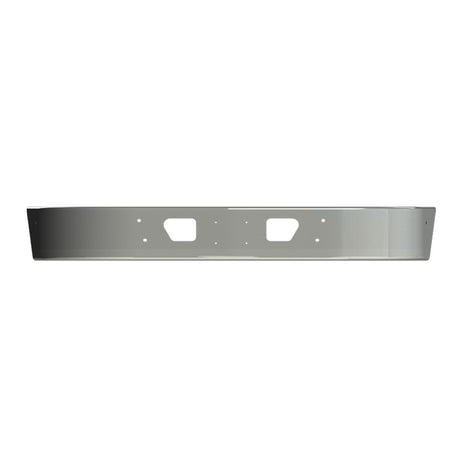 Close-up of Sterling LT9500 12" set back chrome bumper