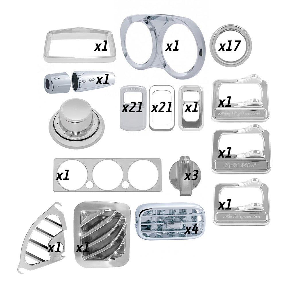 Peterbilt 389 without GPS Dash Kit