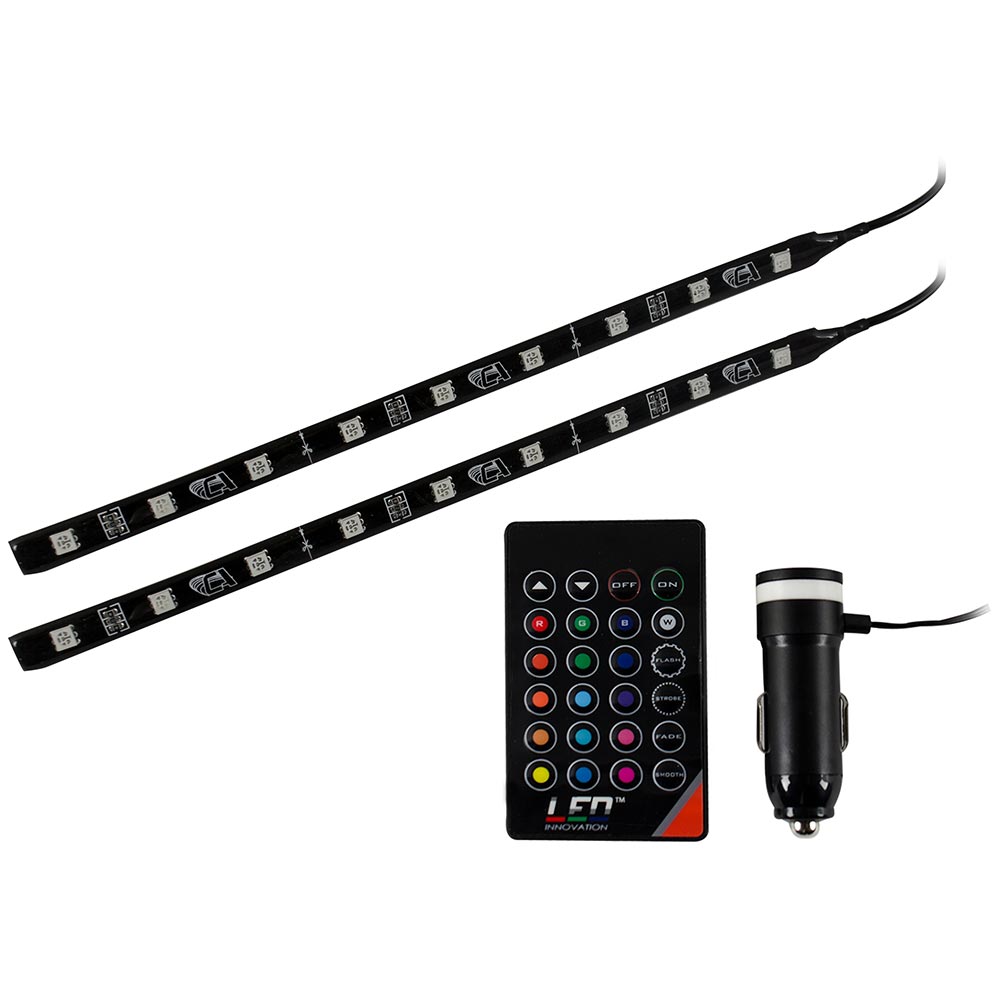 9" Multicolor LED Flex Lights