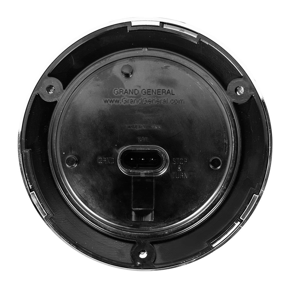 4" Round 18 LED Light with Chrome Bezel & Visor