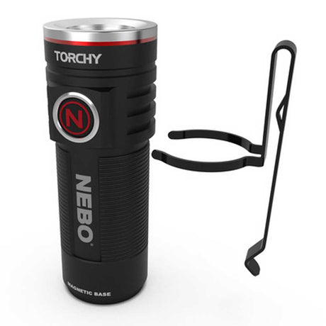 Torchy rechargeable flashlight, close-up