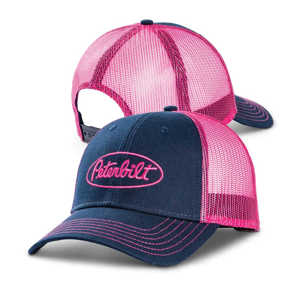 Pink & Blue Peterbilt Hat – Iowa 80