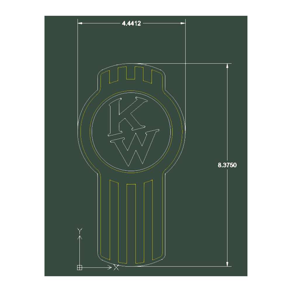 Kenworth Old Style Emblem