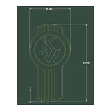 Kenworth Original Printed Emblem