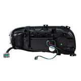 Peterbilt 388, 389, 567 Blackout LED Headlight with Turn and Position Light Bars