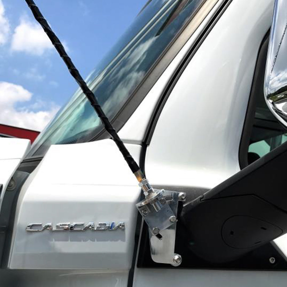 Freightliner Cascadia P4 Mirror Base Antenna Mount
