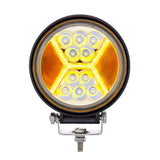 4-1/2" 24 LED Work Light with X Guide Light