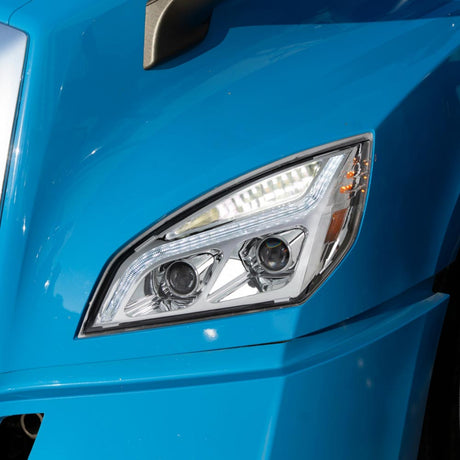 Freightliner Cascadia P4 LED projection headlight for semi trucks