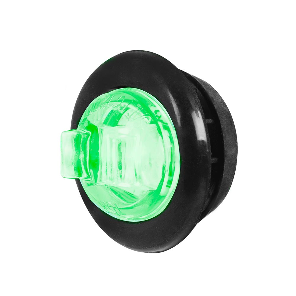 1" LED Dual Function Wide Angle Mini Light with Rubber Grommet
