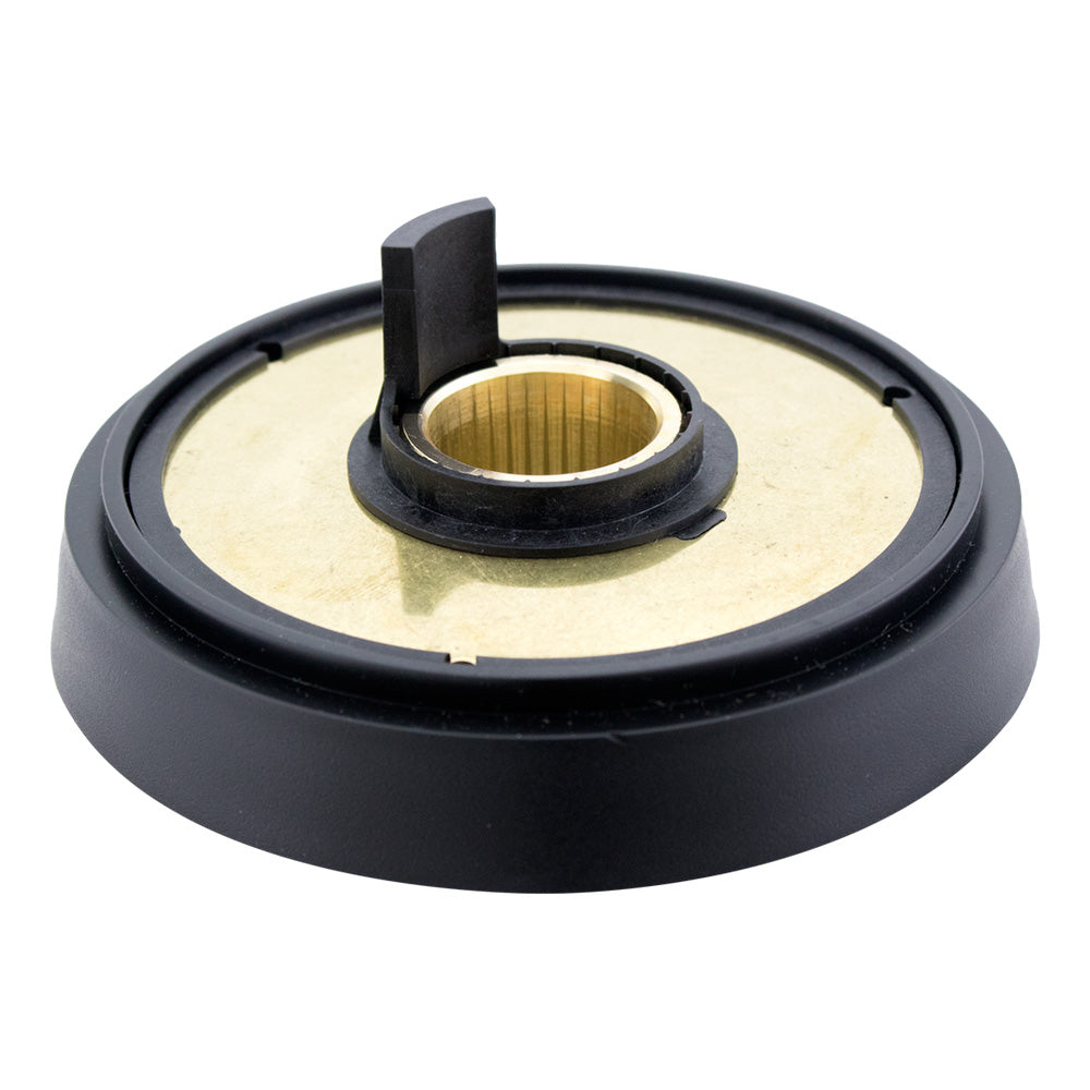 Three-Hole Black Hub Adaptor for Kenworth, Mack