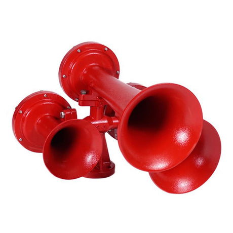 Red 3 trumpet train horn