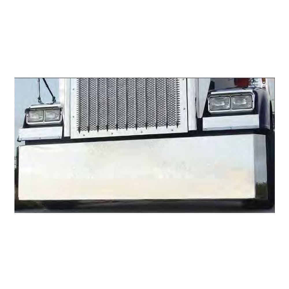 Blind Mount 22" Stainless Mitered End Bumper