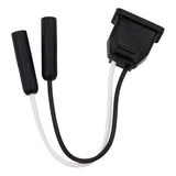 2 Wire Female Adapter with Female Bullet Plug