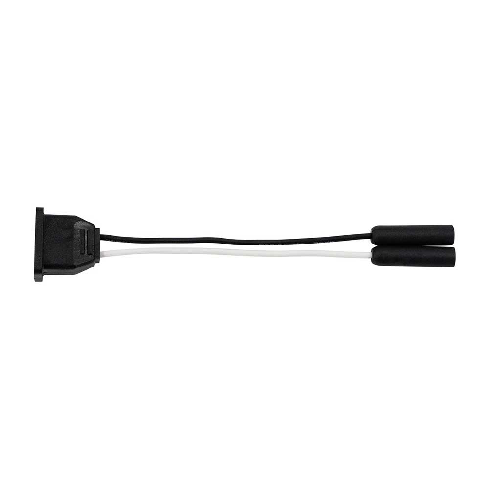 2 Wire Female Adapter with Female Bullet Plug