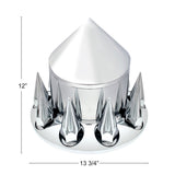Spike Rear Axle Cover 33mm Thread On Nut Covers