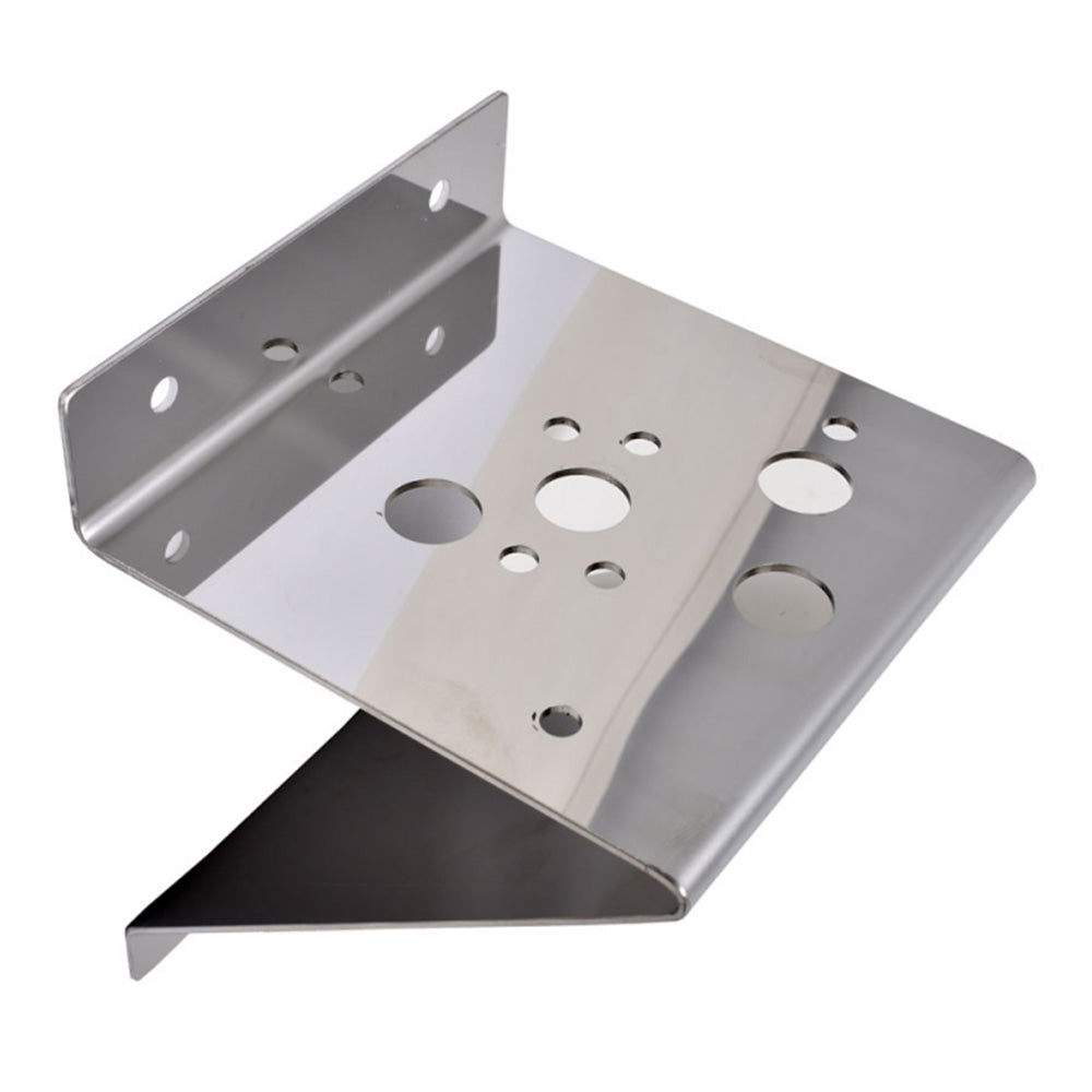 Polished Stainless Steel Side Mount Bracket for Warning Lights