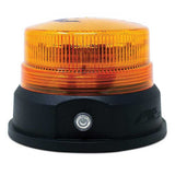 5"D High Power 24 Amber LED Magnet Mounted and Battery Operated Rechargeable Light Beacon