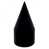 33mm Black Spike Nut Cover - Thread On 60PK