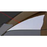 Kenworth T680, T880, W990 2013-21 Stainless Cab Upper Door Trim