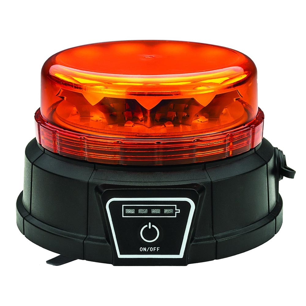 Rechargeable Beacon LED Warning Light with Remote Control