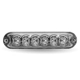 5" Class 1 Slim 6 LED Flasher Amber Strobe Light
