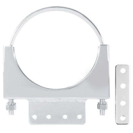 5" Kenworth saddle clamp, close-up