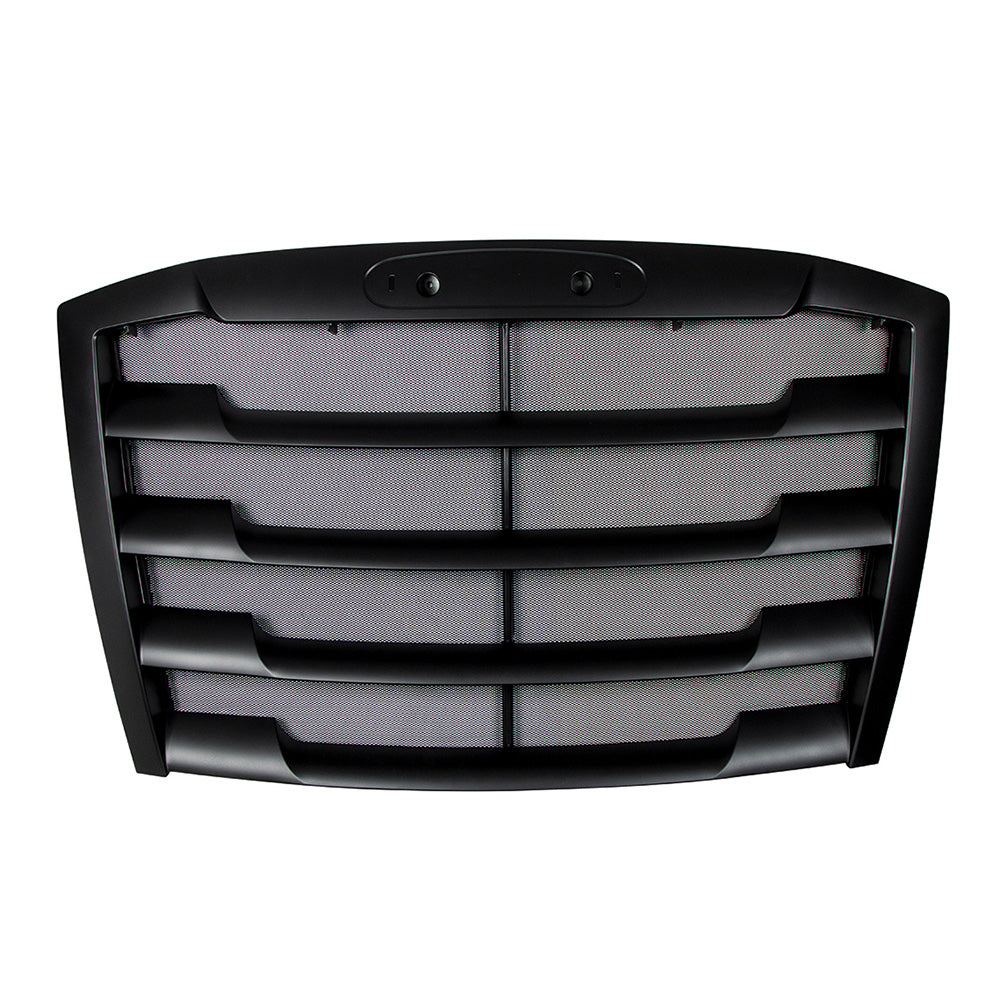 Freightliner Cascadia 2018-2021 Black Grill with Bug Screen