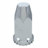 33mm Chrome Plastic Nut Cover - Thread On 60-Pack
