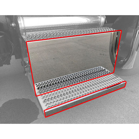 Peterbilt 379, 389 battery box cover kit for semi trucks