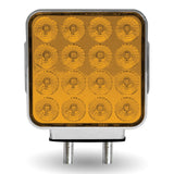 4" Square Reflector Double Face LED Light
