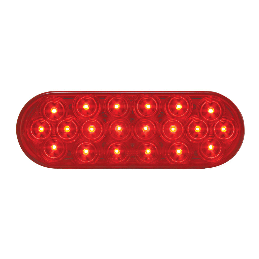 6" Oval 20 LED Light