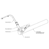 Steerable Lift Axle Fender Brackets