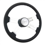 4 Spoke Polyurethane Steering Wheel 16"