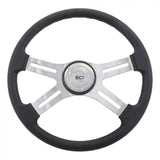 4 Spoke Polyurethane Steering Wheel 16"