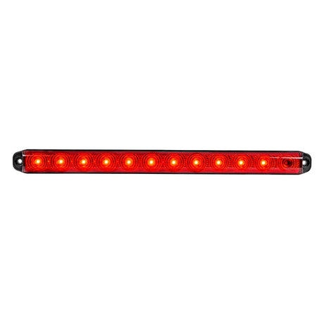 Closer view of 16" Sequential 12 LED light bar