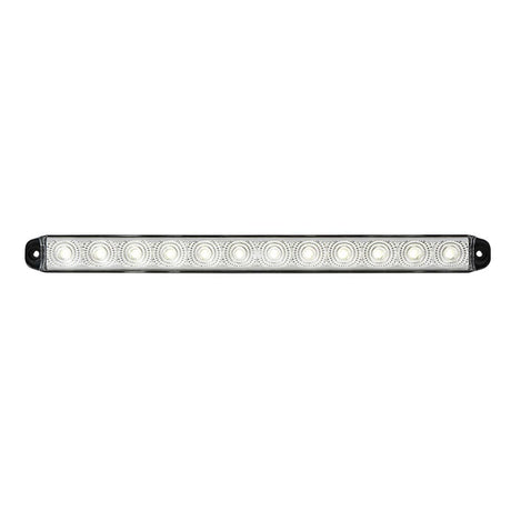 16" Sequential 12 LED light bar, detail
