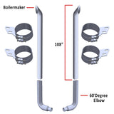 Peterbilt 359, 379, 389 7" x 108" Boilermaker Exhaust Kit