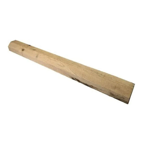 4" X 4" coil rack lumber, close-up