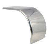80" Mirror Finish Stainless Rolled Half Fenders
