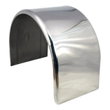 96" Mirror Finish Extra Long Single Axle Fenders