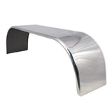 144" Mirror Finish 14 Gauge 304 Stainless Steel Extra Long Tandem Axle Fenders