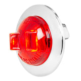 1" LED Dual Function Wide Angle Mini Light with Chrome Bezel