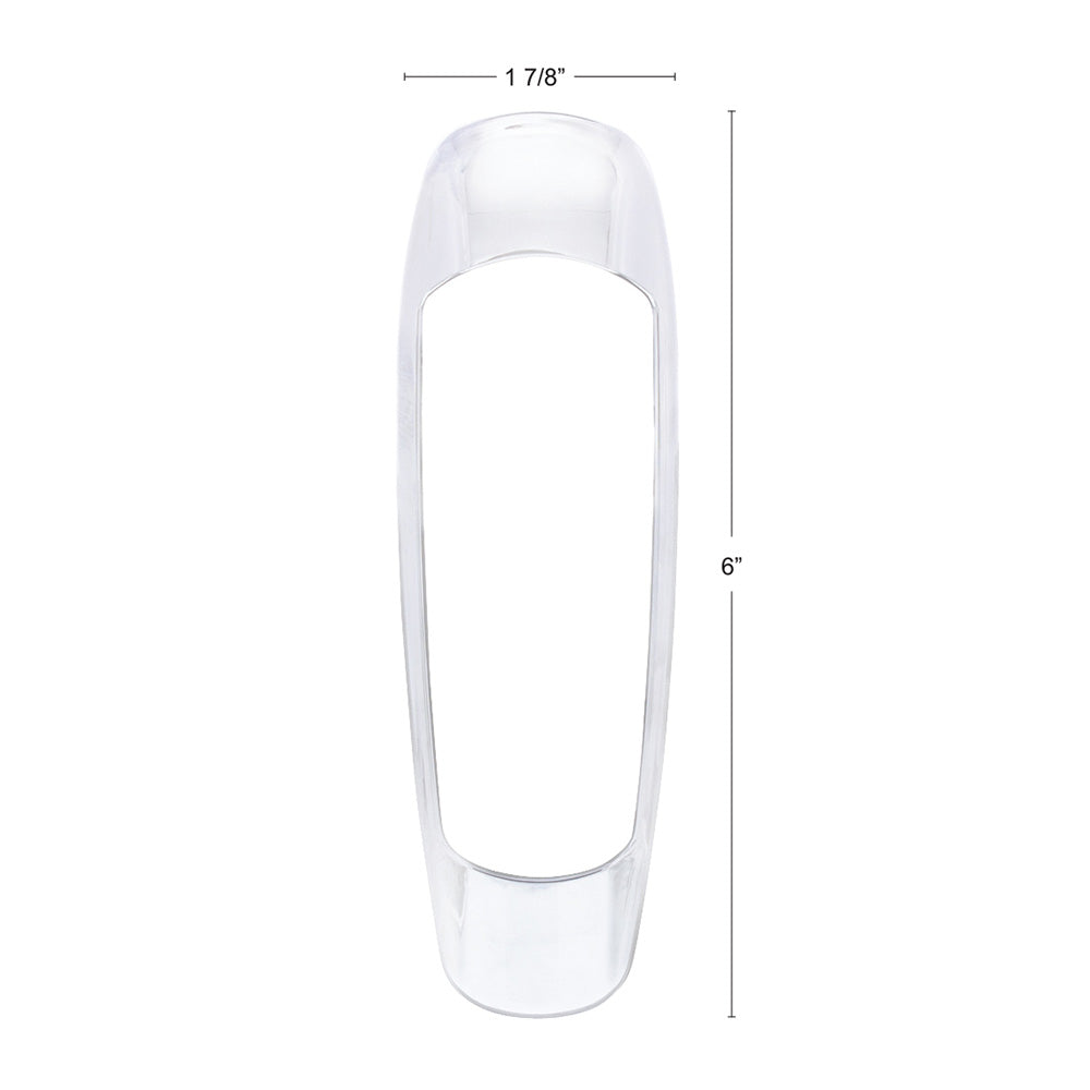 Freightliner Cascadia 2018-2022 Chrome Cab Light Bezel