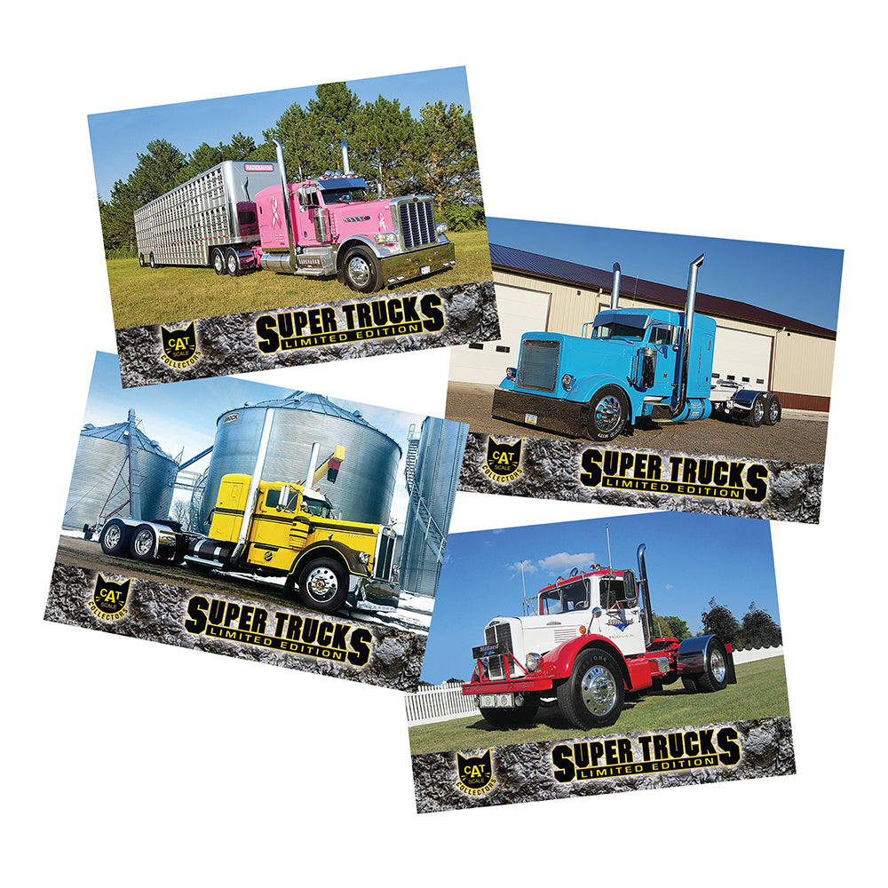Series 19 CAT Scale Super Trucks Limited Edition Collector Cards